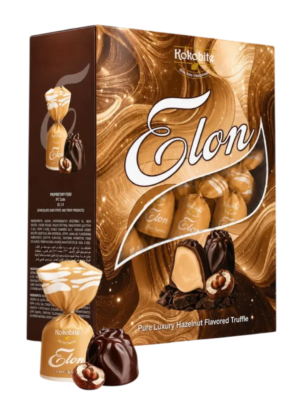 Elon Hazelnut Flavour Truffle Chocolate