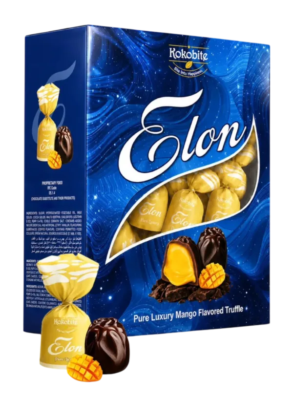 Elon Mango Flavour Truffle Chocolate