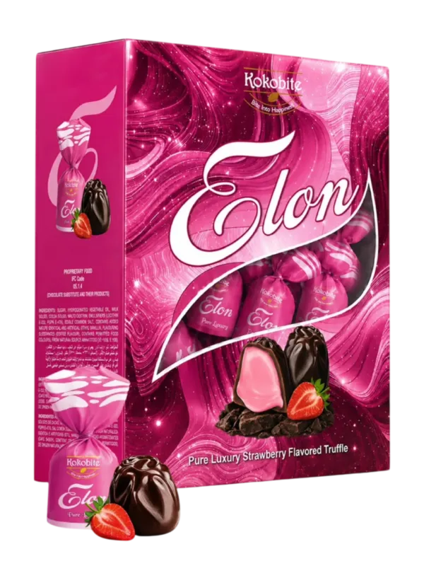 Elon Strawberry Flavour Truffle Chocolate